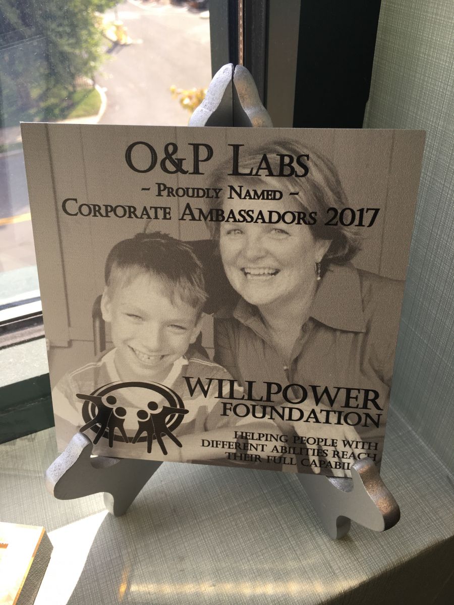 O & P Labs named Corporate Ambassadors